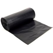 РЫЖИЙ КОТ Пакеты универсальные 160л, 10шт, ПВД черные, особо прочные, 25мкм (006977)