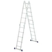 СИБРТЕХ Лестница шарнирная алюминиевая, 4х4, Россия 97882