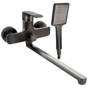 GFMARK 5170 Смеситель в ванную длинный излив шаровый с дивертором на корпусе, ТИТАН