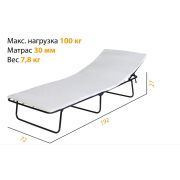 УДАЧНАЯ МЕБЕЛЬ В-09М Лаура 190X72,5X26см