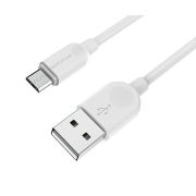 BOROFONE (6957531089988) BX14 USB-microUSB 2.4A 1м белый