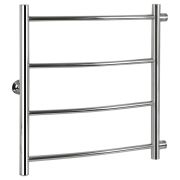 САНАКС кб506050 КЛАССИК-ДУГА, ШхВ-500х600мм с боковым подключением м/осевое-500мм (D32х2мм нержавейка полированная)