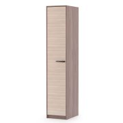 МЕБЕЛЬ-КОМПЛЕКС Оптима Шкаф-пенал Шимо темный/Шимо светлый