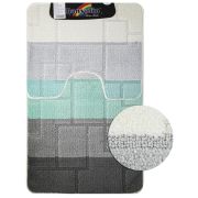 САНАКС 00249 Коврик в ванную SILVER 71 двойной АНТРАЦИТ 60х100+50х60см