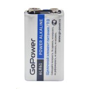 GOPOWER (00-00017863) 6LR61 BL1 ALKALINE 9V (1/10/240) Крона