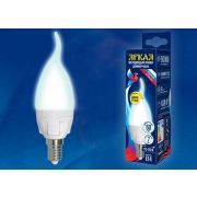 UNIEL (UL-00004298) LED-CW37 7W/4000K/E14/FR/DIM PLP01WH