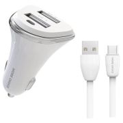 MORE CHOICE (4627151191423) AC22a 2USB 2.4A для Type-C White