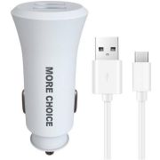 MORE CHOICE (4627151192130) AC23a 2USB 2.4A для Type-C White