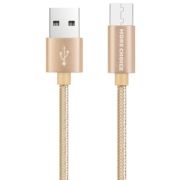 MORE CHOICE (4627151190228) K11m USB 2.0A для micro USB 1м Gold