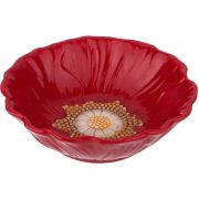 Салатник «МАКОВЫЙ ЦВЕТ» 17*17*5 см (кор=36шт.) 358-1453