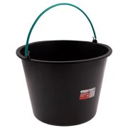 MATRIX Ведро строительное пластмассовое 20 л, ударопрочное, обрезиненная ручка 81464