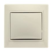 SMARTBUY (SBE-01i-10-SW1-0-c) Венера, 1-клавишный, бежевый