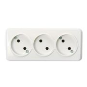 SMARTBUY (SBE-03w-10-S3-N) Юпитер, 3-местная, белый