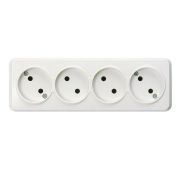 SMARTBUY (SBE-03w-10-S4-N) Юпитер, 4-местная, белый