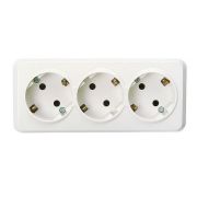 SMARTBUY (SBE-03w-16-S3-Z) Юпитер, 3-местная, белый