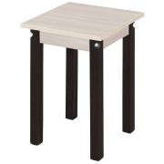 ЭЛЕГИЯ Табурет ПН ЛДСП (Венге (Лак),Ясень шимо светлый) (1 кор.)