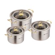 Набор кастрюль Zeidan Z-50652 GOLD