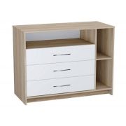 POLINI Комод Polini kids Simple 2110, вяз-белый (2кор)
