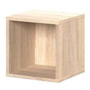 НК-МЕБЕЛЬ STERN полка навесная Т-11 (16 мм) Дуб Сонома 72674935 (1 кор.)