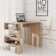 НК-МЕБЕЛЬ STERN стол письменный Т-12 (16 мм) Дуб Сонома 72674940 (1 кор.)