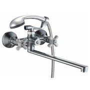 GOTA ROCIO G324910-GOTA Blanes Смеситель д/ванны с 2-мя рукоятками с изливом F-30см. перекл.душа