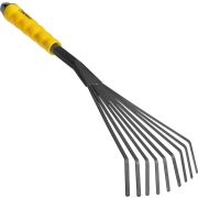Грабли садовые Kolner KGT 03R длина42*813см, металл+ пластиковая рукоятка