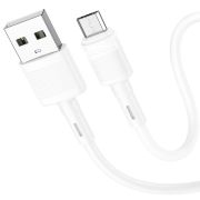 HOCO (6931474770899) X83 Victory MicroUSB (m) 1m - белый
