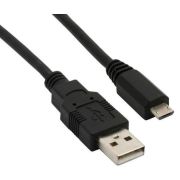 VS (U018) USB2.0 A вилка-MicroUSB вилка, 1, 8м черный