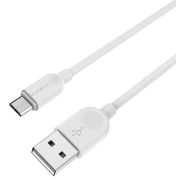 BOROFONE (6957531090014) BX14 USB (m)-microUSB (m) 2.0m - белый