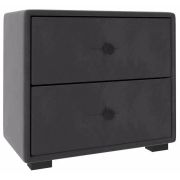 НК-МЕБЕЛЬ TANGO тумба прикроватная Велюр Серый 72306850 (1 кор.)