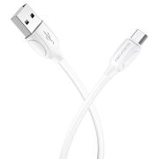 BOROFONE (6931474701787) BX19 USB-microUSB 2.4A 1м белый