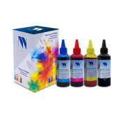 NV PRINT NV-INK100U-4 черный, голубой, пурпурный, желтый (C3457)