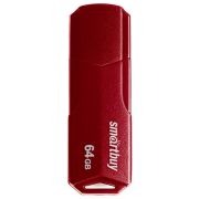 SMARTBUY (SB64GBCLU-BG) UFD 2.0 064GB CLUE Burgundy