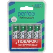 PERFEO (PF_C3319) AA2850MAH/4BL+ BOX Аккумулятор Пластик