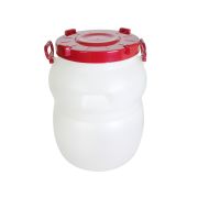 Бочка 60л с широким горлом (белая)