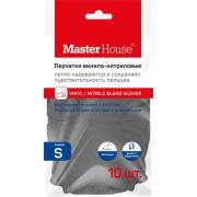 MASTER HOUSE Лапочки S-10 винило-нитриловые (10 шт/уп) 75743