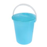 Ведро 5 л евро пищевое (голубой цвет)