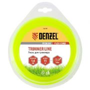 DENZEL Леска для триммера звезда 1,6 мм х 15 м, блистер FLEX CORD 96110