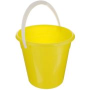 Ведро 6 л евро пищевое (желтый цвет)