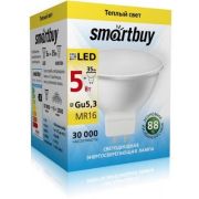 Лампа светодиодная SMARTBUY (SBL-GU5.3-05-30K-N) LED-Gu5.3LED-05W/3000