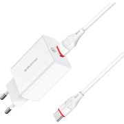 BOROFONE (6931474702487) BA21A QC3.0 для Type-c - белый