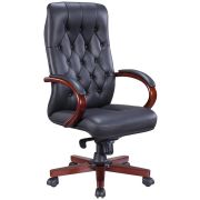 EVERPROF Monaco Wood Кожа Черный