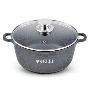 Кастрюля KELLI KL-4022-28 8,0л.