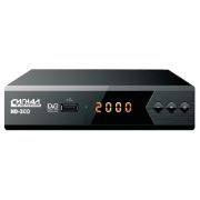 Цифровая приставка СИГНАЛ HD-300 DVB-T2/DOLBY DIGITAL/WI-FI/дисплей, металл
