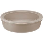 Миска 2,8л с крышкой капучино М 1303