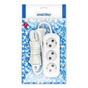 SMARTBUY (SBE-10-3-03-N) 3 гнз х 3,0 м (10А/2.2кВт, ПВС 2х1.0)