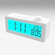 Часы-будильник RITMIX CAT-111 White