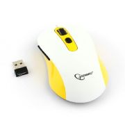 GEMBIRD (17377) MUSW-221-Y, белый/жёлтый