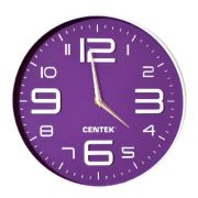 Часы настенные CENTEK СТ-7101 фиолетовый