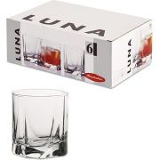 Набор стаканов «Луна» (6шт.) 42338 низ. 1/8шт. PASABAHCE 42338B 05025